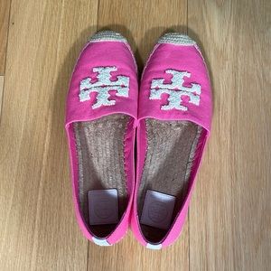 Tory Burch Elisa Logo Flat Espadrille